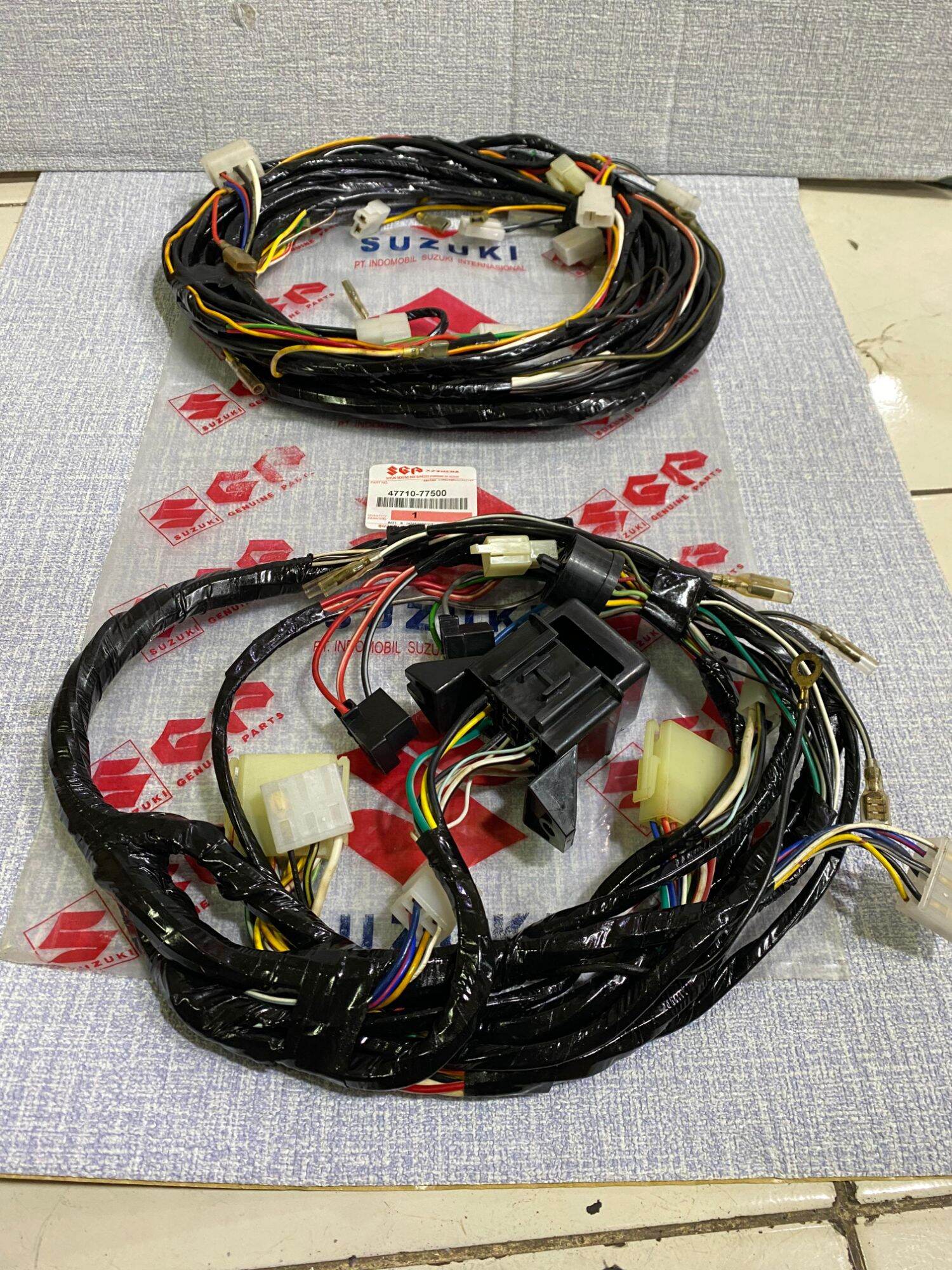 WIRING HARNESS KABEL BODY FULL SET DEPAN DAN BELAKANG ST100 CARY EXTRA Harga 1,440,000 rupiah*Gratis Ongkir