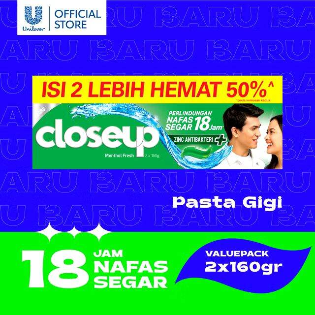 CLOSE UP Everfresh Pasta Gigi Anti Bacterial - Nafas Segar 12 Jam