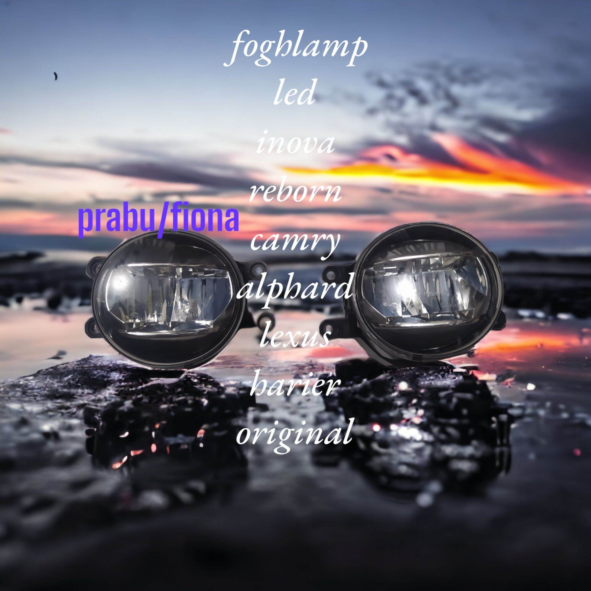 Lampu foghlamp inova reborn camry alpard lexus harier LED original merk koito Harga 550,000 rupiah*Gratis Ongkir