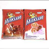 Susu Milkuat Bantal (Pouch) 1 Karton isi 54 Ps Rasa Coklat dan Stobery 50 ml.