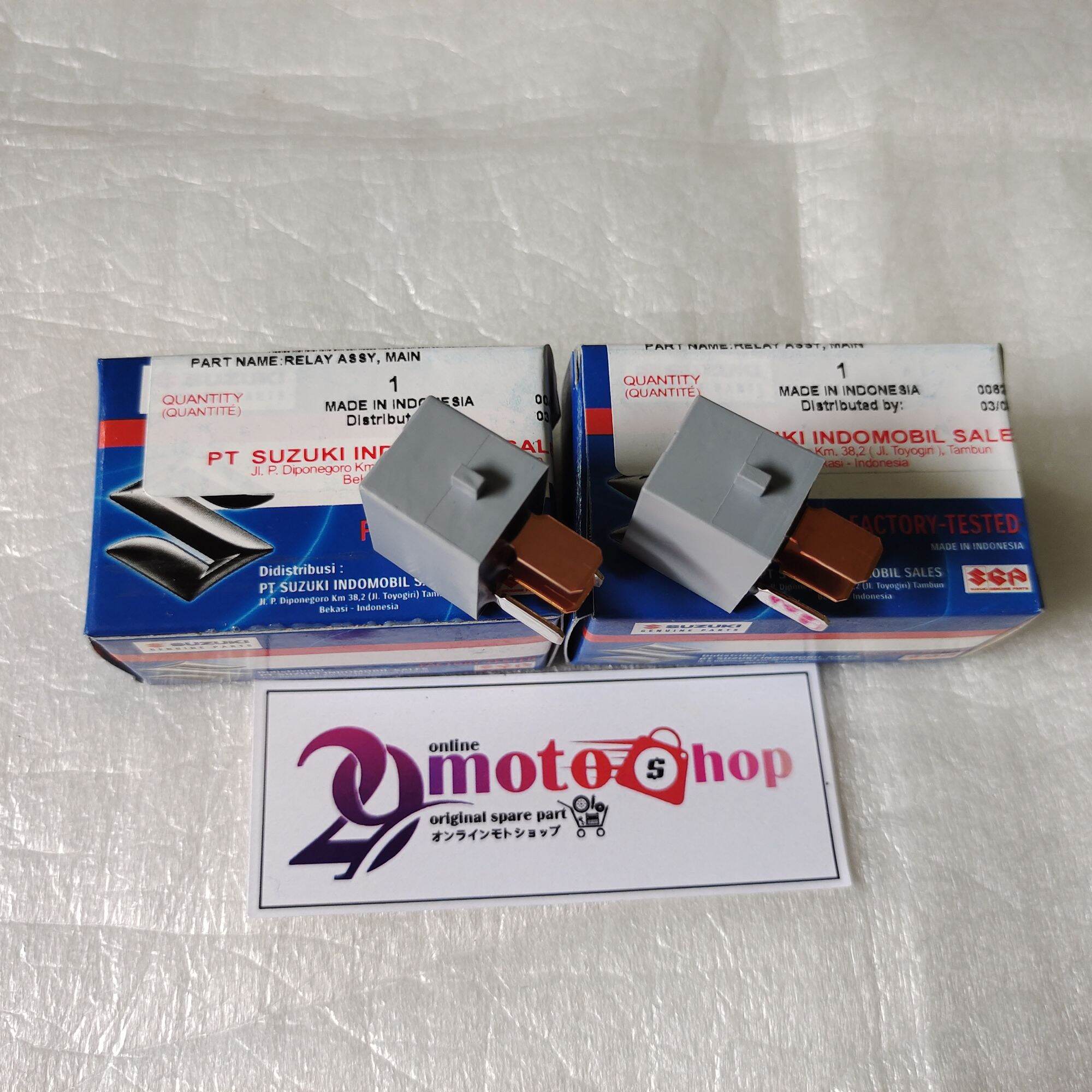 Flasher Relay satria Fu injeksi main fan relay SGP original (sepasang) Lazada Indonesia