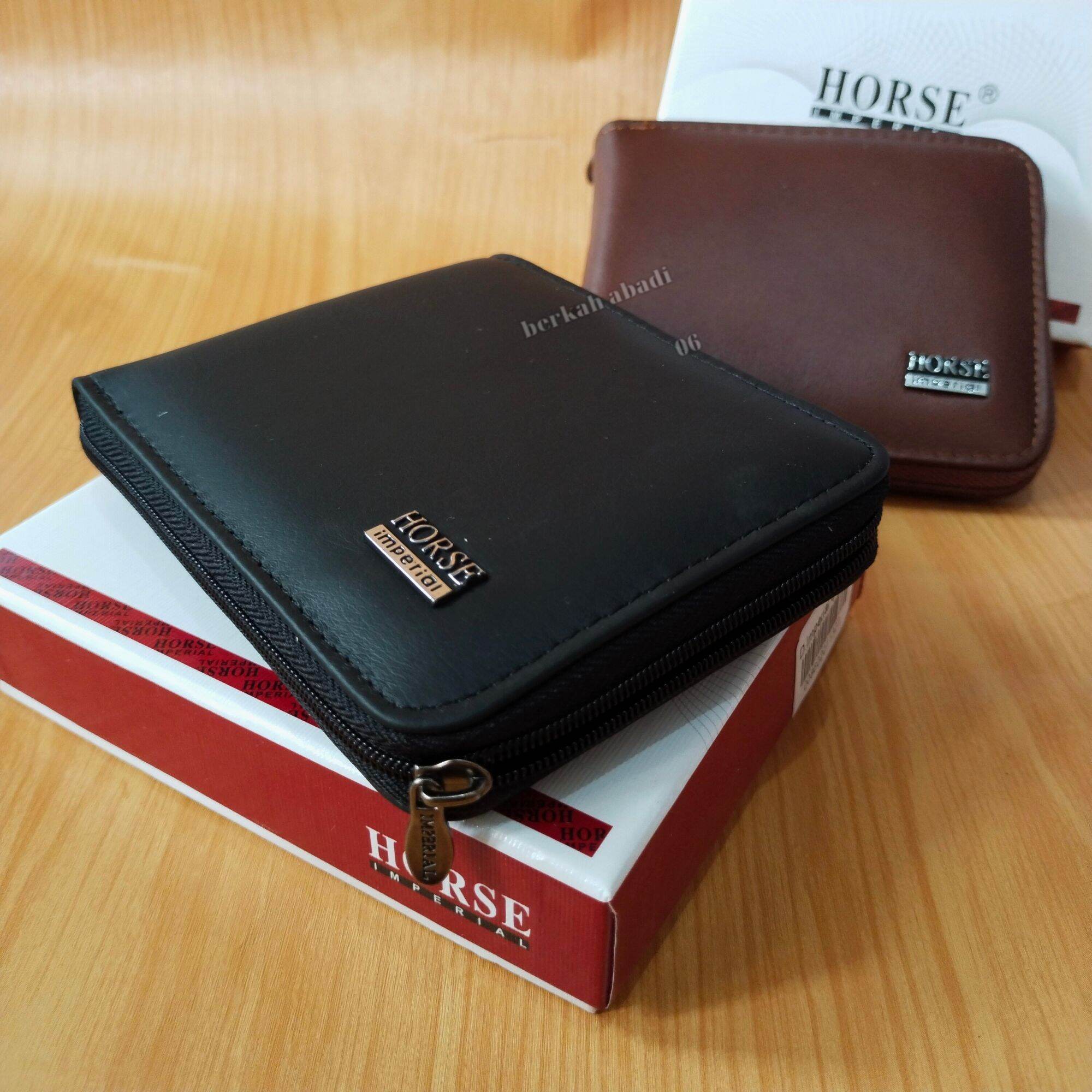 Dompet kulit Sapi Lembut Imperial Resleting full pria wanita