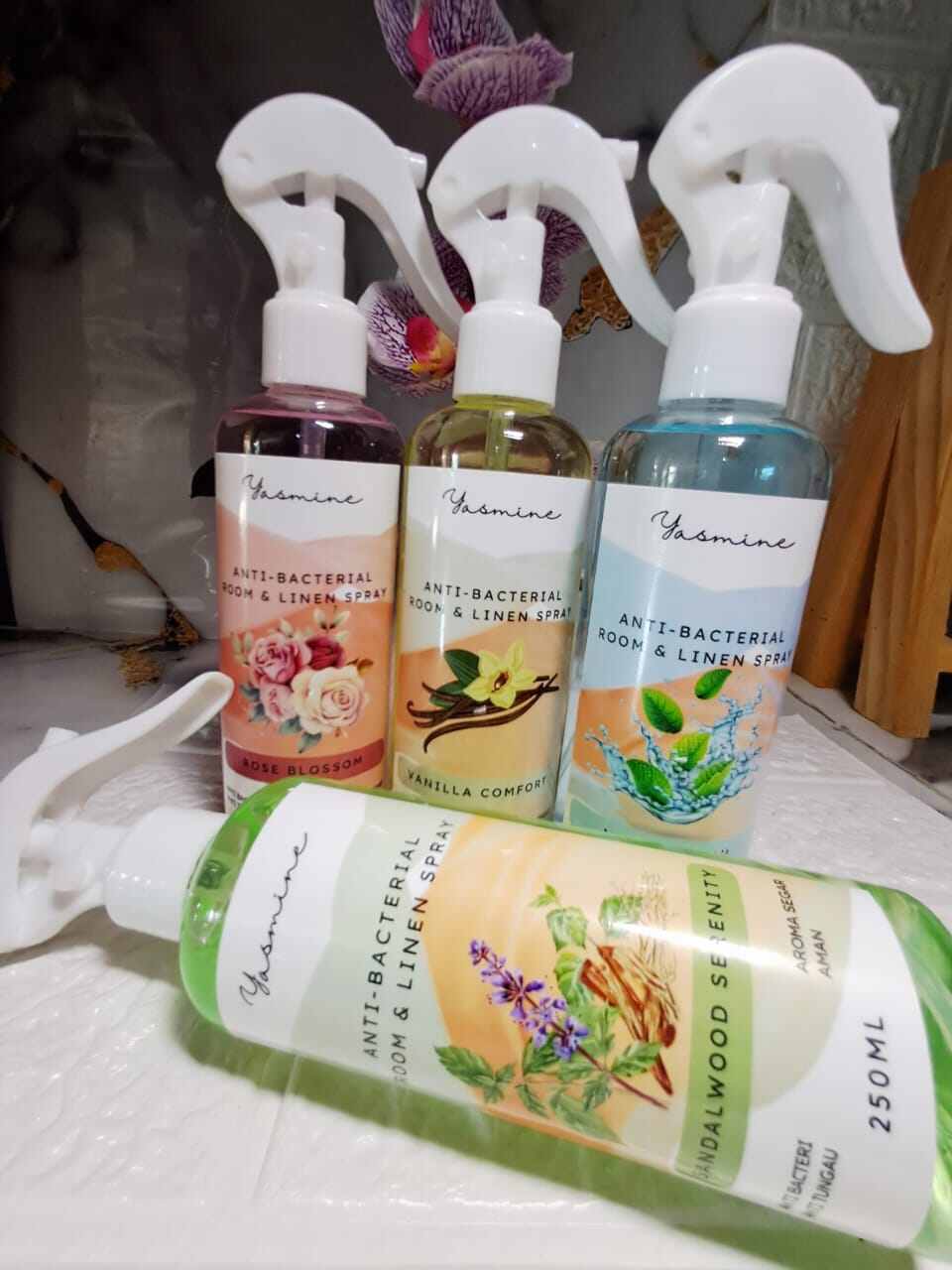 PENGHARUM RUANGAN Room and Linen spray 250ml Anti Bakteri & virus