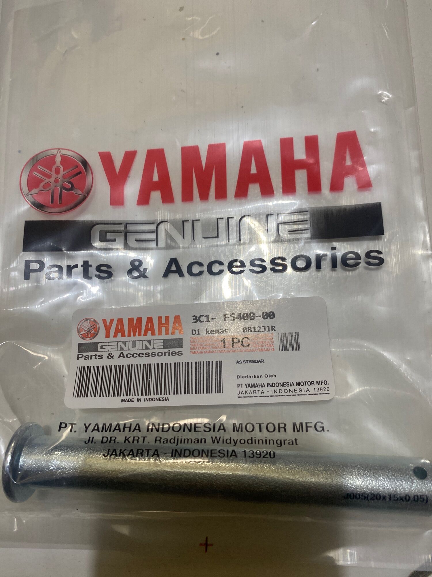 As standar tengah yamaha vixion Kode 3CI Harga 21,000 rupiah*Gratis Ongkir