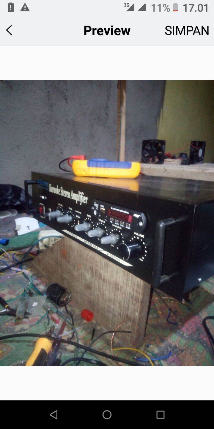 POWER AMPLIFIER RUMAH KARAOKE 5 AMPER kecil Lazada Indonesia