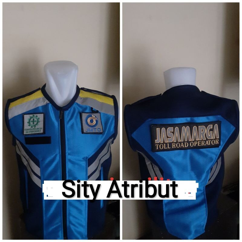 Rompi Biru hitam Jasamarga terbaru & gratis nama | Lazada Indonesia