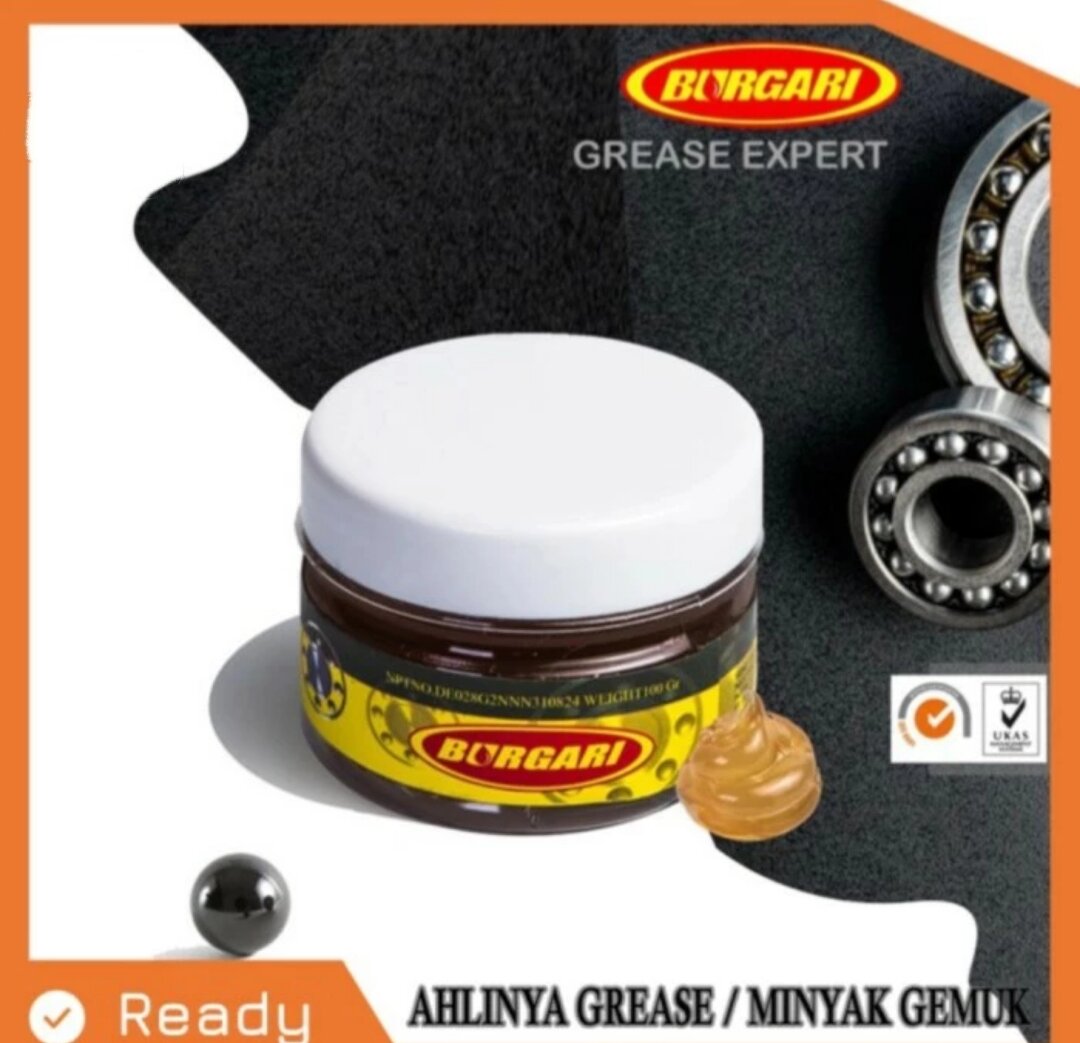 Burgari Lithium Bearing Grease Kuning Gr Gemuk Bering Roda Hi Temp Yellow Gr Lazada