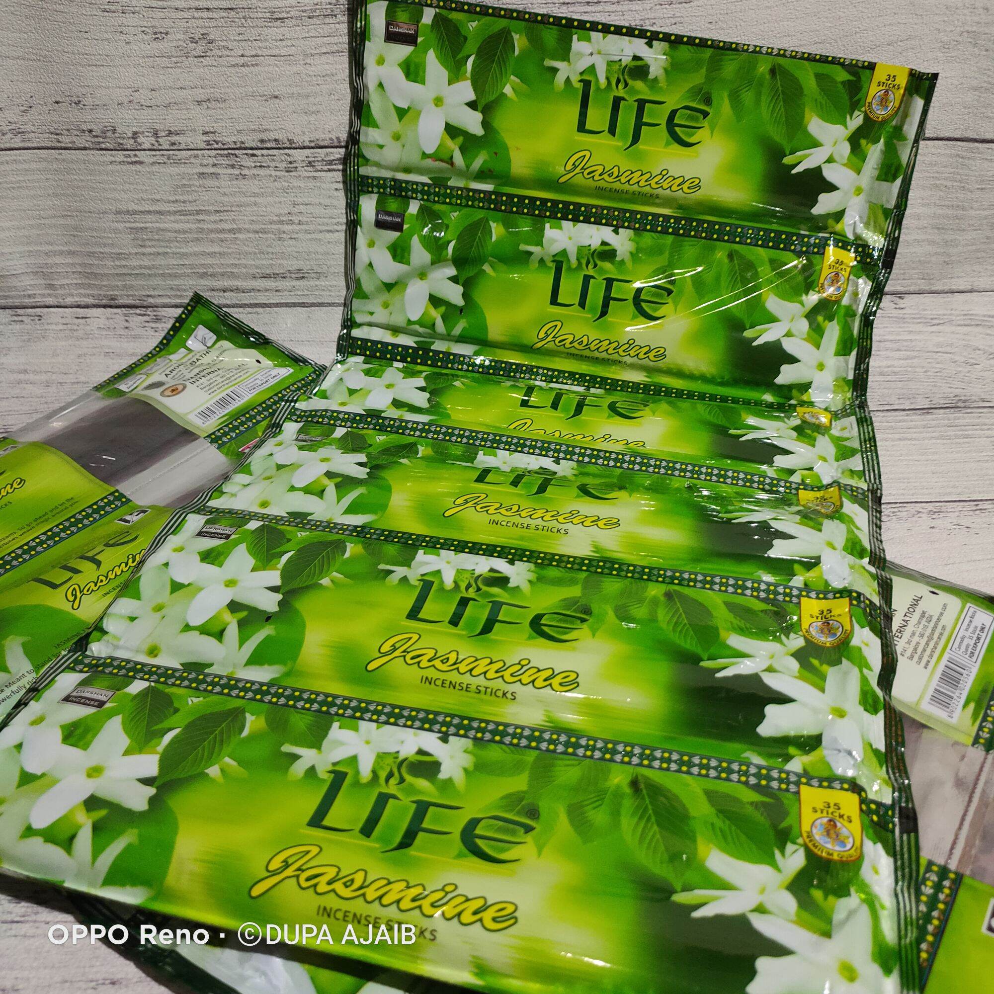 Dupa hio Jasmine melati isi 35 sticks by darshan life india