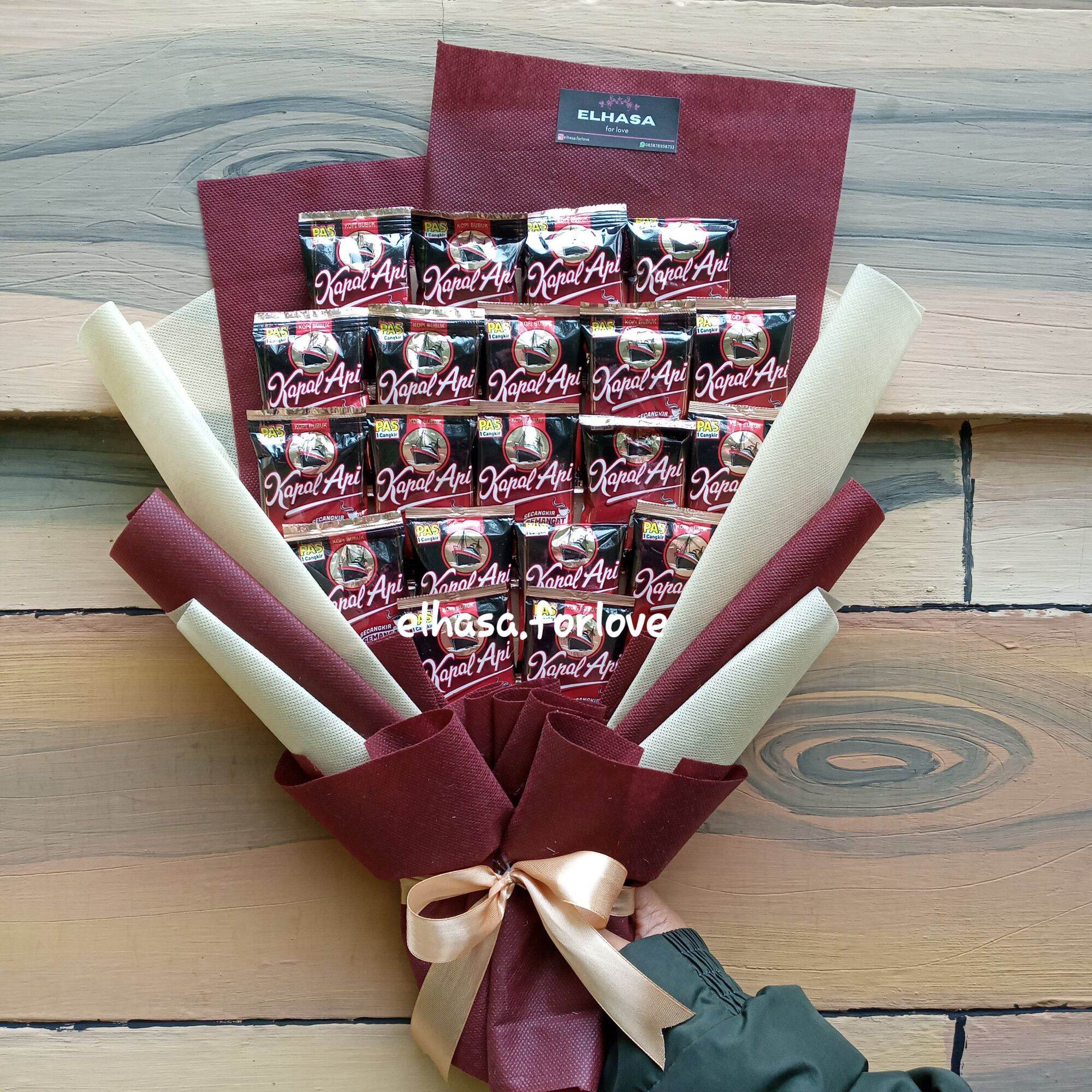 Buket kopi - buket kopi kapal api special - buket kopi wisuda - hadiah wisuda - buket untuk cowok