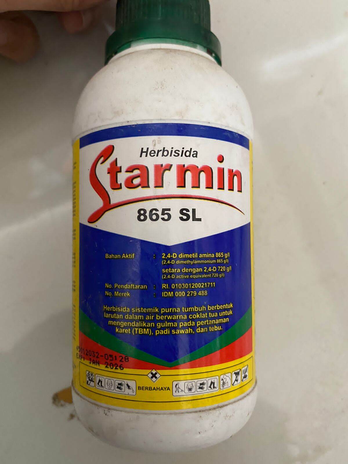 Starmin 865SL 200ml Herbisida Selektif Dan Sistemik Pembasmi Rumput ...