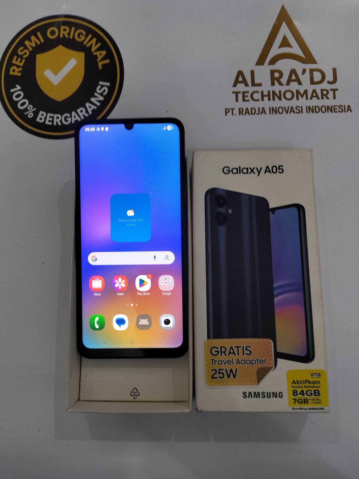 Samsung Galaxy A05 6/128 black | unit + dus Ori official | Harga  1,380,000 Ringgit*Penghantaran Percuma