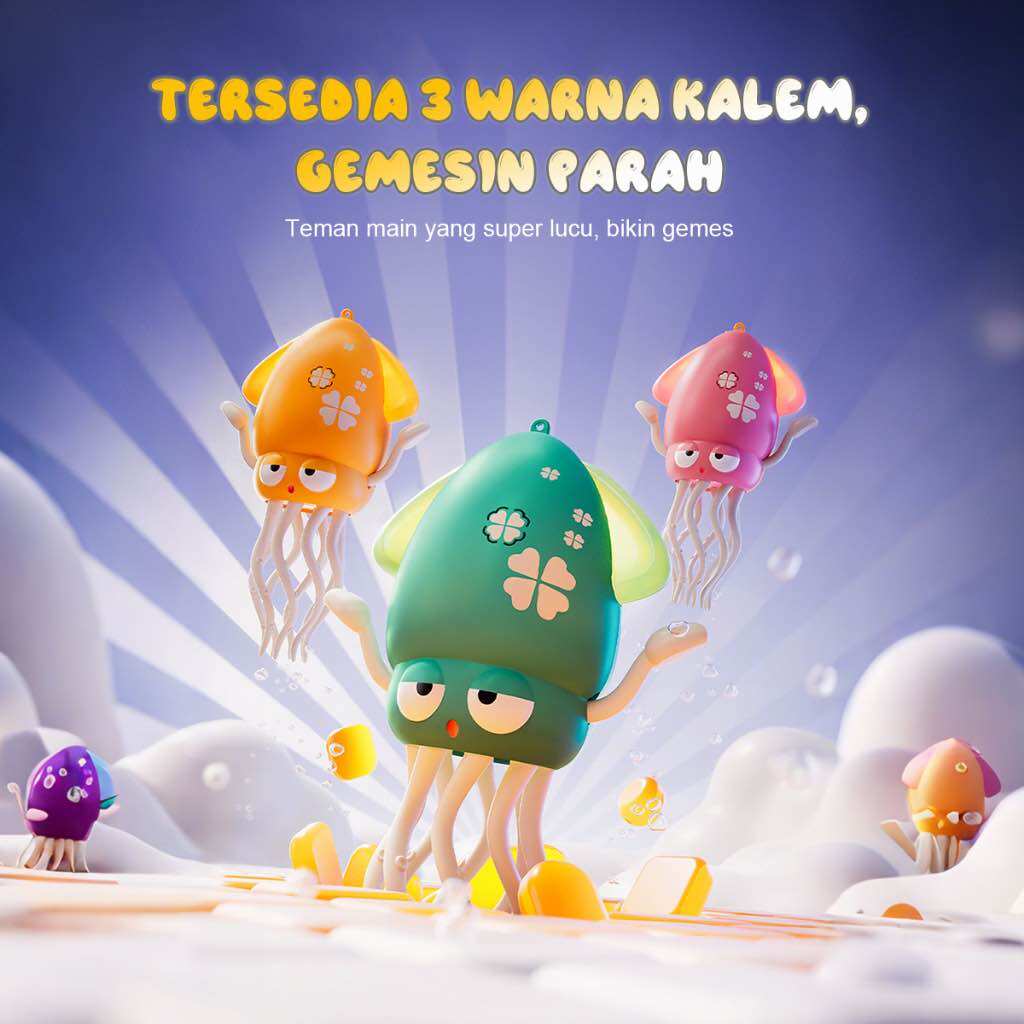 Dancing Octopus Toy Wiggle Squid Toy Electric Octopus Toy New Funny Magic Dancing Octopus Kids Toy hadiah