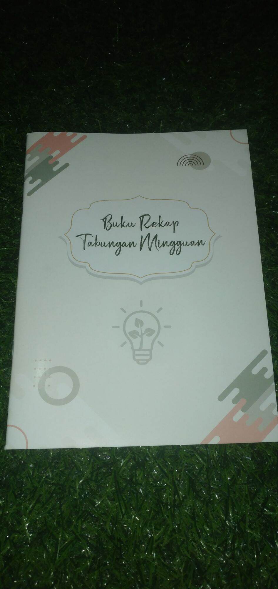 BUKU REKAP TABUNGAN HARIAN/MINGGUAN/BULANAN A5 ISI 40 LEMBAR 80 HALAMAN READY STOK