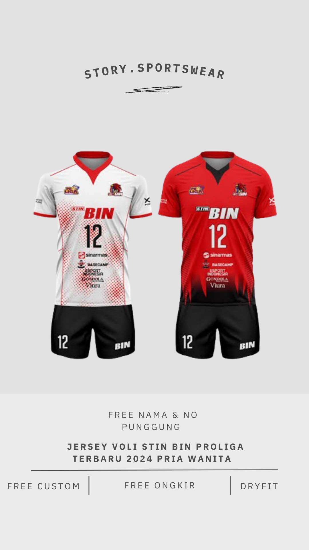 Baju Voli Respak Jual Baju Voli Respak Terbaru Indonesia Kaos