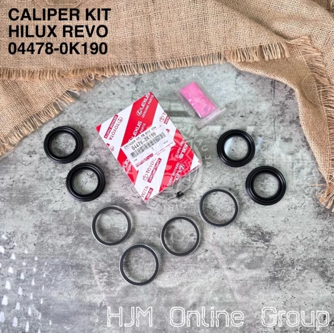 CALIPER SEAL KIT REM DEPAN HILUX REVO FORTUNER VRZ Harga 77,900 rupiah*Gratis Ongkir