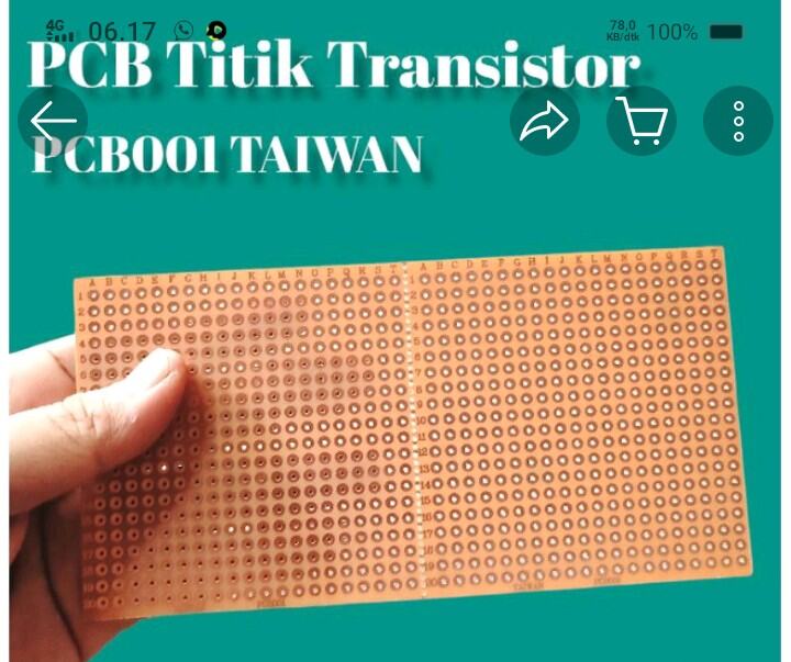 PCB Titik Transistor PCB001 TAIWAN | Lazada Indonesia