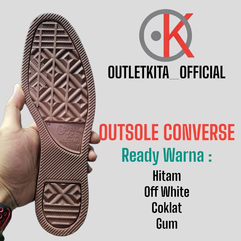 Outsole converse hot sale