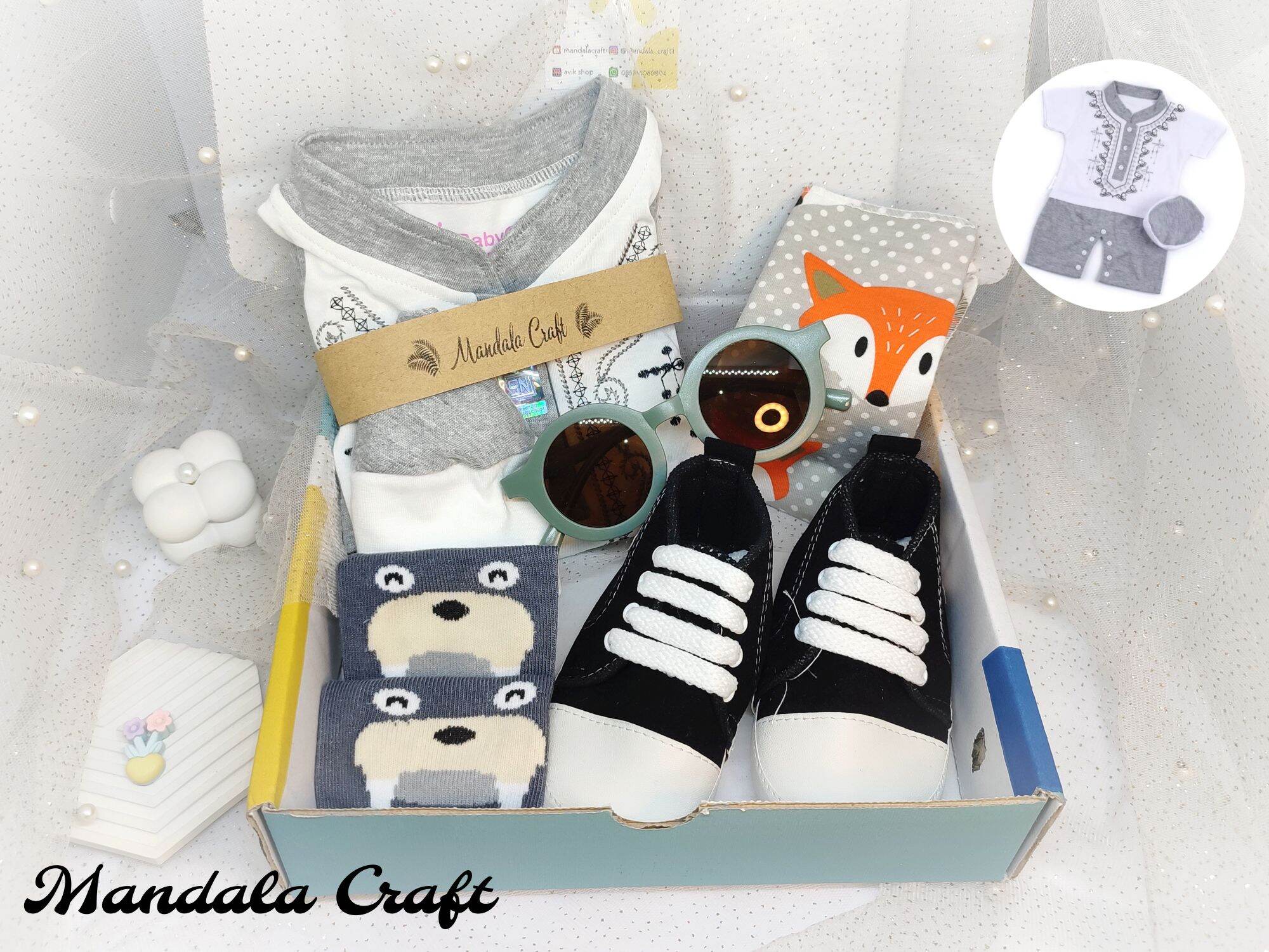 hampers bayi (072) hampers romper koko | hampers aqiqah | hampers lebaran bayi | baby hadiah | jenguk…