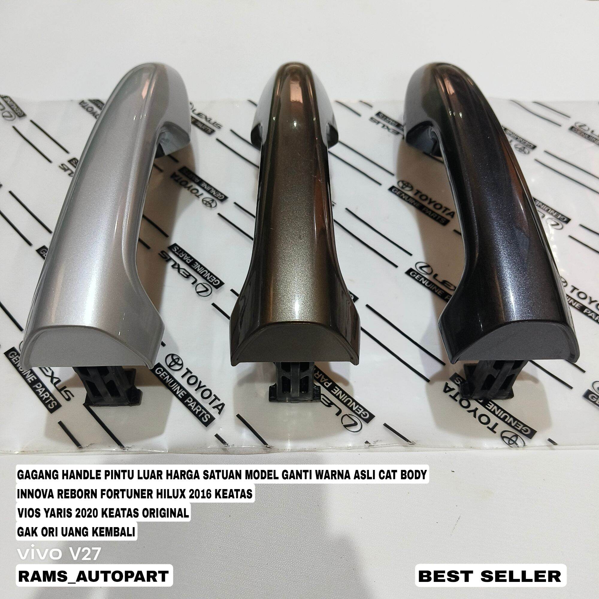 handle hendel pintu luar innova reborn fortuner hilux 2016up vios yaris 2020up harga satuan original Harga 85,000 rupiah*Gratis Ongkir
