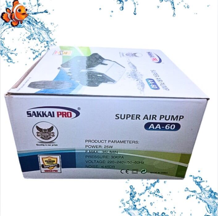 Mesin airpump aerator blower udara SAKKAI PRO AA 60