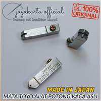 Alat potong kaca Toyo Tc 10 Tc 17 Tc 30 Tc 90 mata potong kaca asli pisau potong kaca made in japan