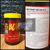 Suplemen Fitness MUTANT BCAA Powder 30 serving Malang