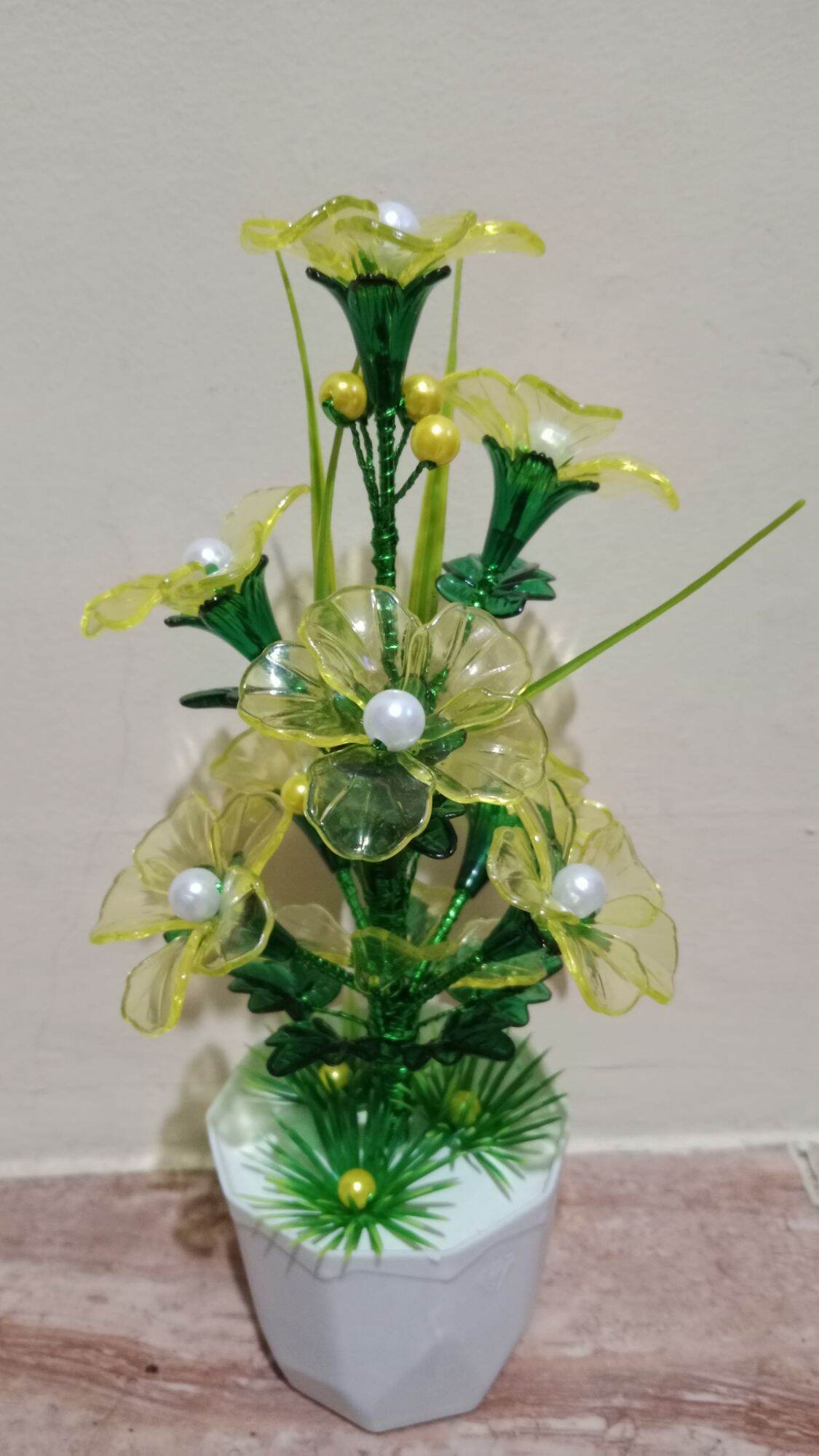 Bunga Dahlia crystal akrilik