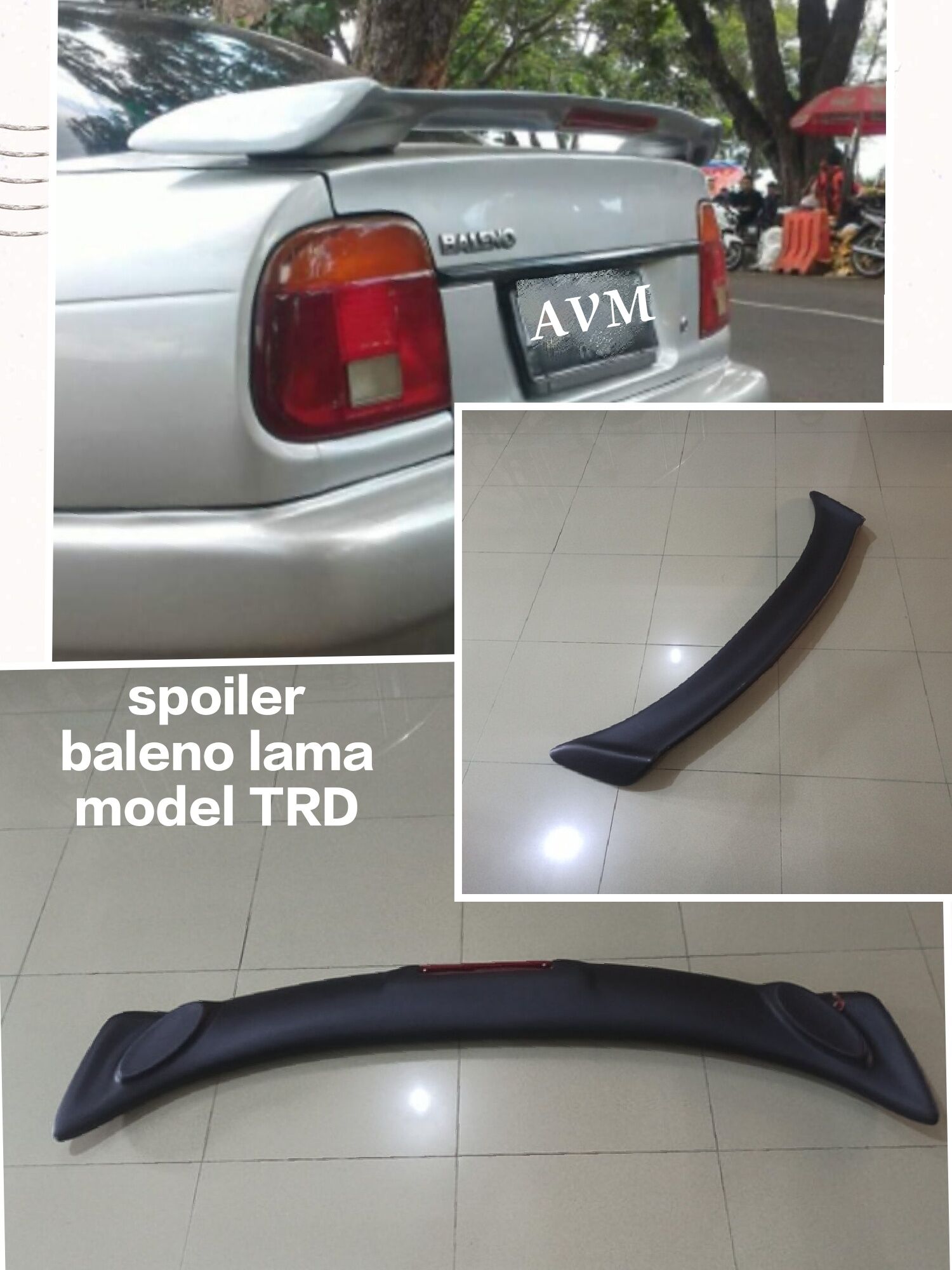 spoiler baleno lama model TRD Lazada Indonesia