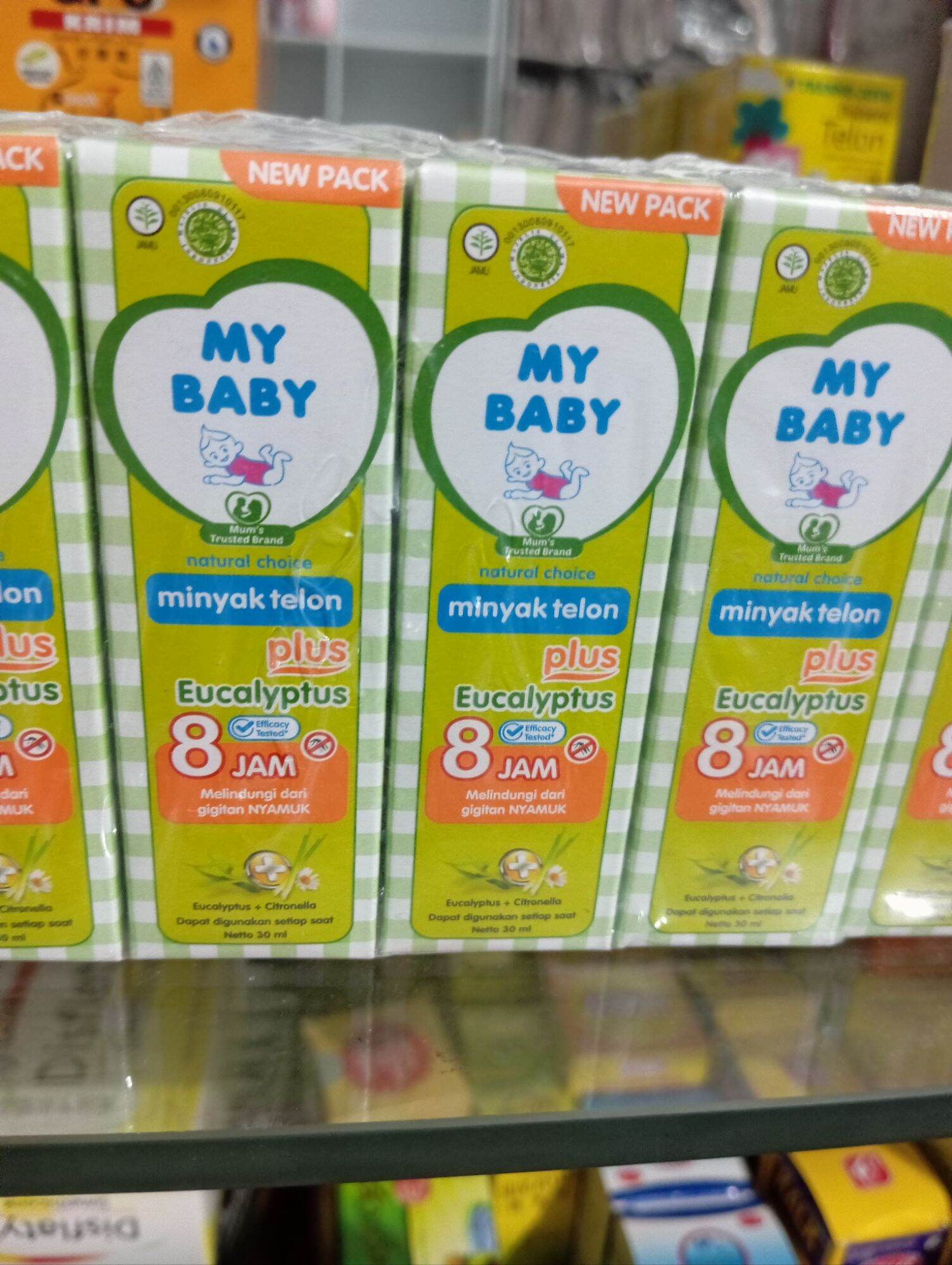 Minyak Telon My Baby Plus Eucalyptus 150ml 90ml 60ml Minyak Angin Baby 100% Produk Original