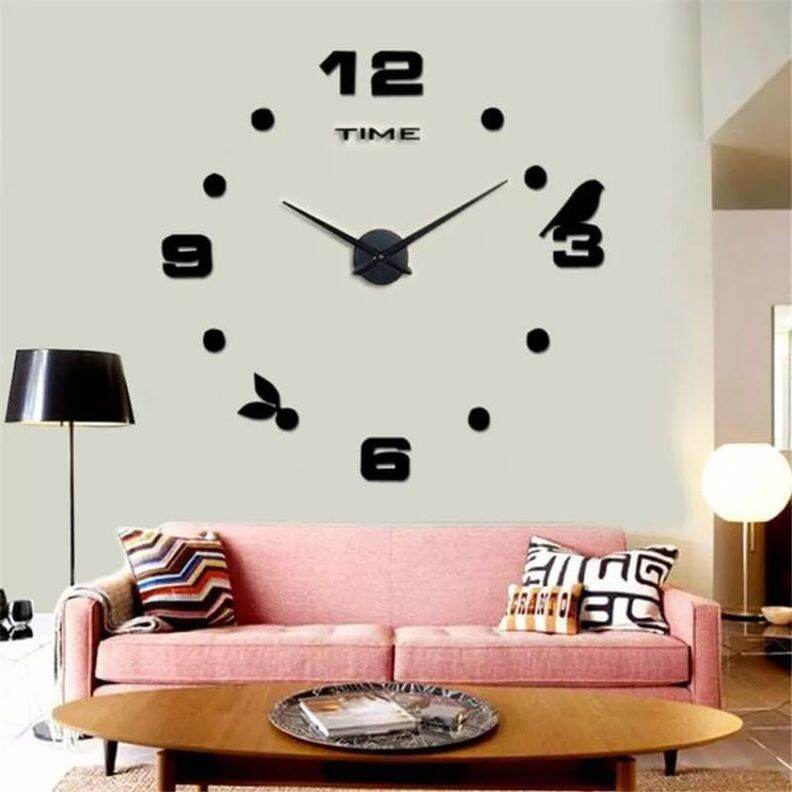 Jam dinding tempel tembok jumbo 150CM jam dinding tempel tembok jam dinding mewah