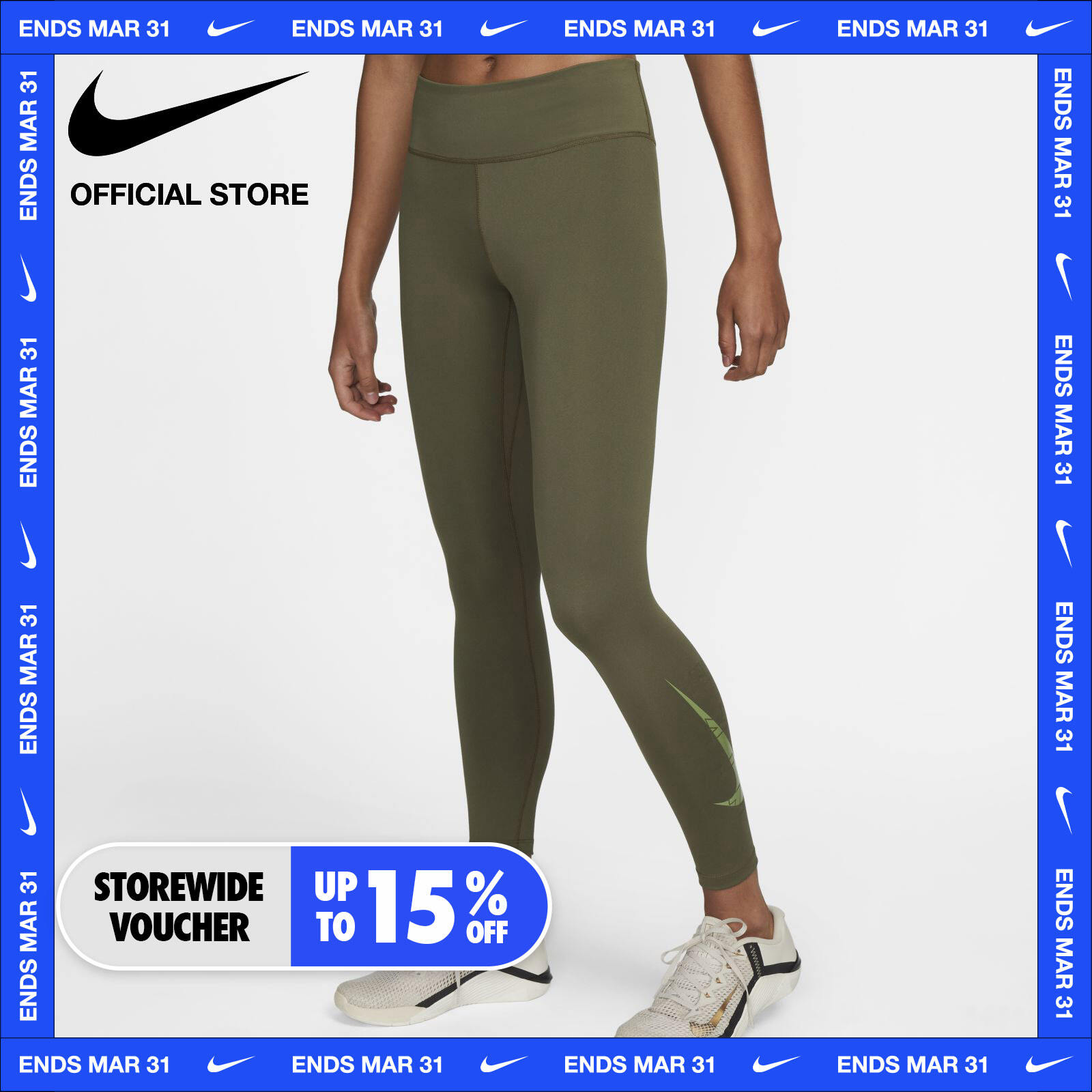 Jual NIKE Women Running Dri-FIT Fast Crop Celana Lari Wanita [CZ9239-690] -  Multicolor XL di Seller Nike Sports Official Store - Gudang Blibli