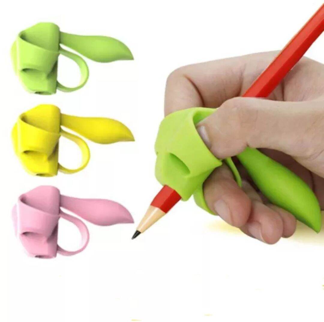 Pencil Grip Alat Bantu Tulis Anak 5 Jari / Writing Grip Pencil Holder