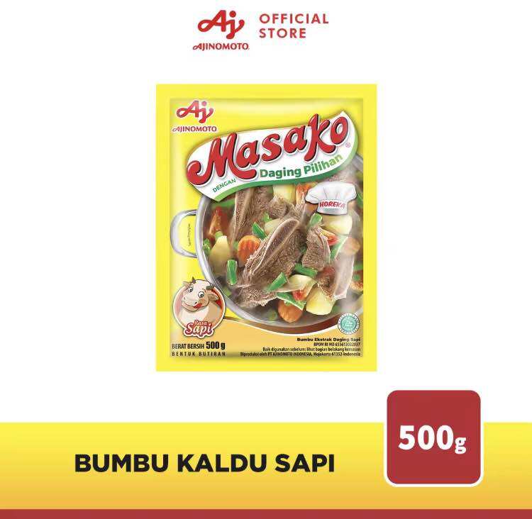 Bumbu Penyedap Rasa Masako Ayam Dan Sapi Curah 1 Kilo Repack Kiloan