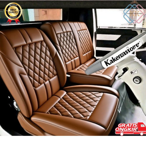 The appearance is more simple and elegant car seat cover pick up granmax L300 SS carry APV T120 esspas zebra precision size Harga 215,000 rupiah*Gratis Ongkir