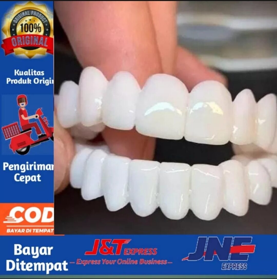 COD GIGI PALSU ATAS BAWAH ORIGINAL TERLARISS TINGGAL PASANG