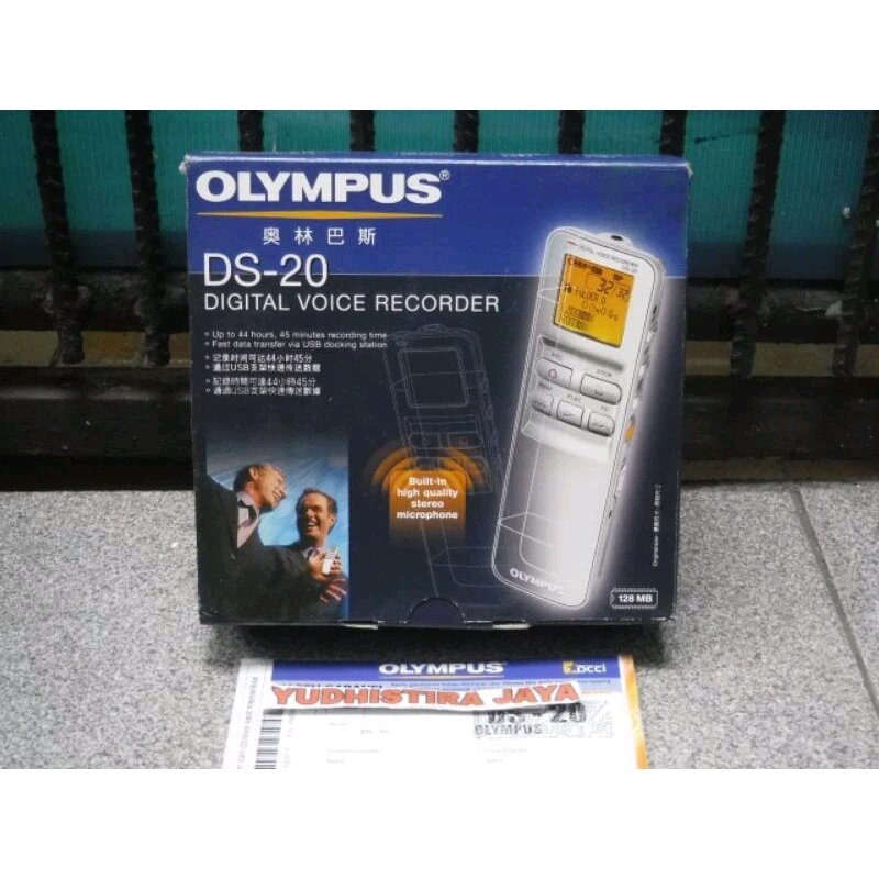 Olympus DS 20 Digital Voice Recorder Original Resmi OCCI | Lazada