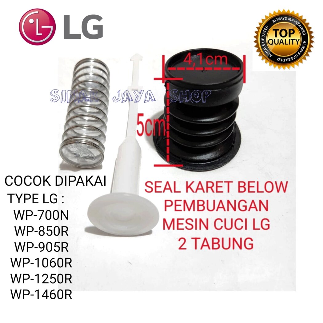 Karet Seal Below Per Tiang Pembuangan Mesin Cuci Lg Tabung Lazada