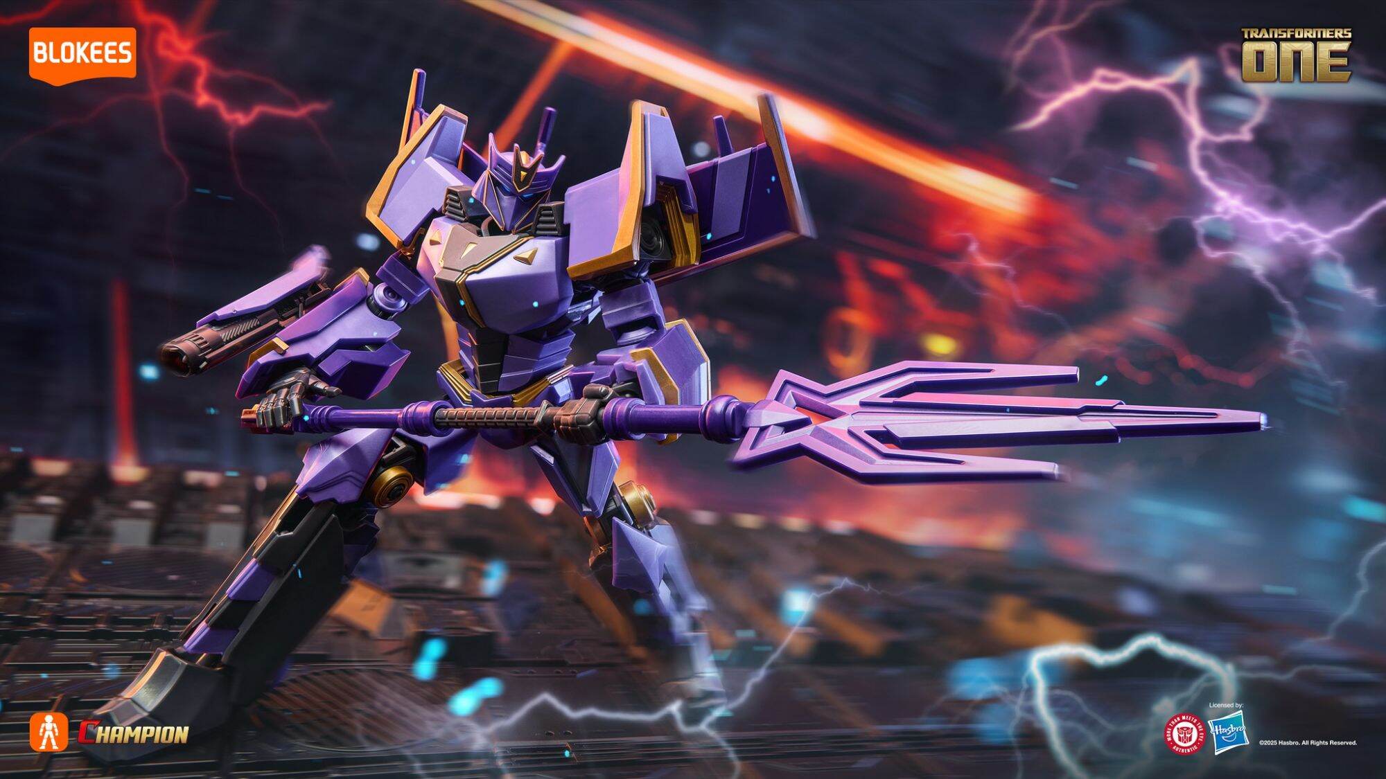 Blokees Figure Megatronus Transformers One Classic Class 20