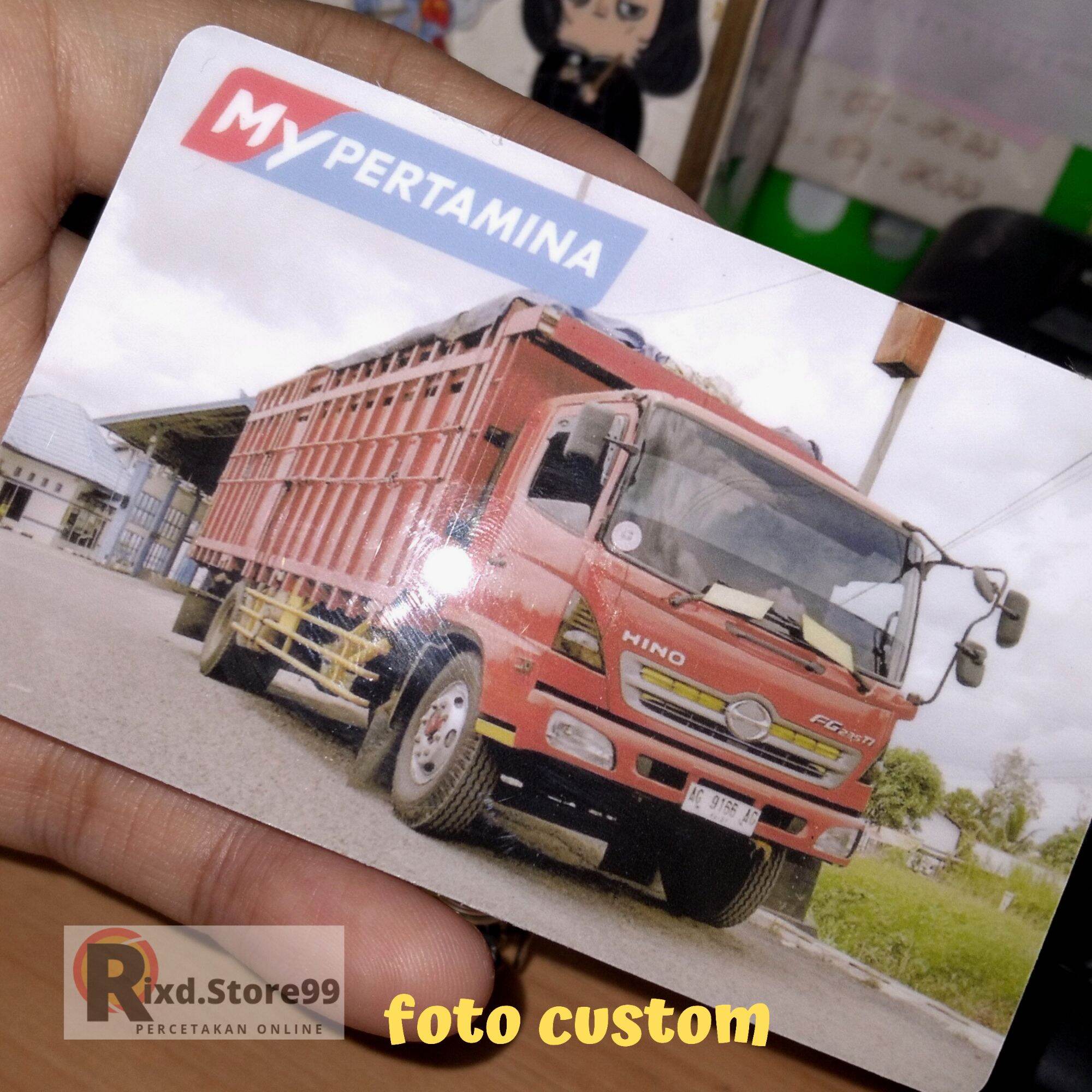 kartu my pertamina/cetak kartu my pertamina custom foto | Lazada Indonesia