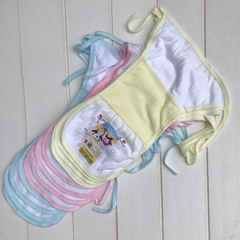 Popok Tali Bayi 12 Pcs Handuk Kain Double Jumbo popok handuk bayi baru lahir popok bayi