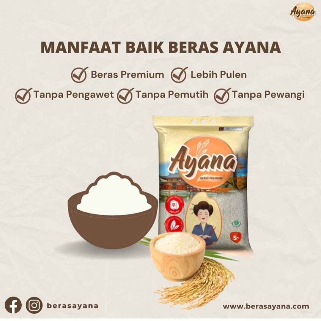 Beras Ayana 5 Kg | Lazada Indonesia