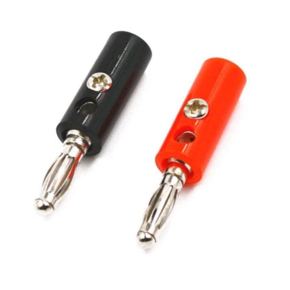 1 Set Banana Plug Jack JEK Socket Terminal 4mm Binding Post Speaker