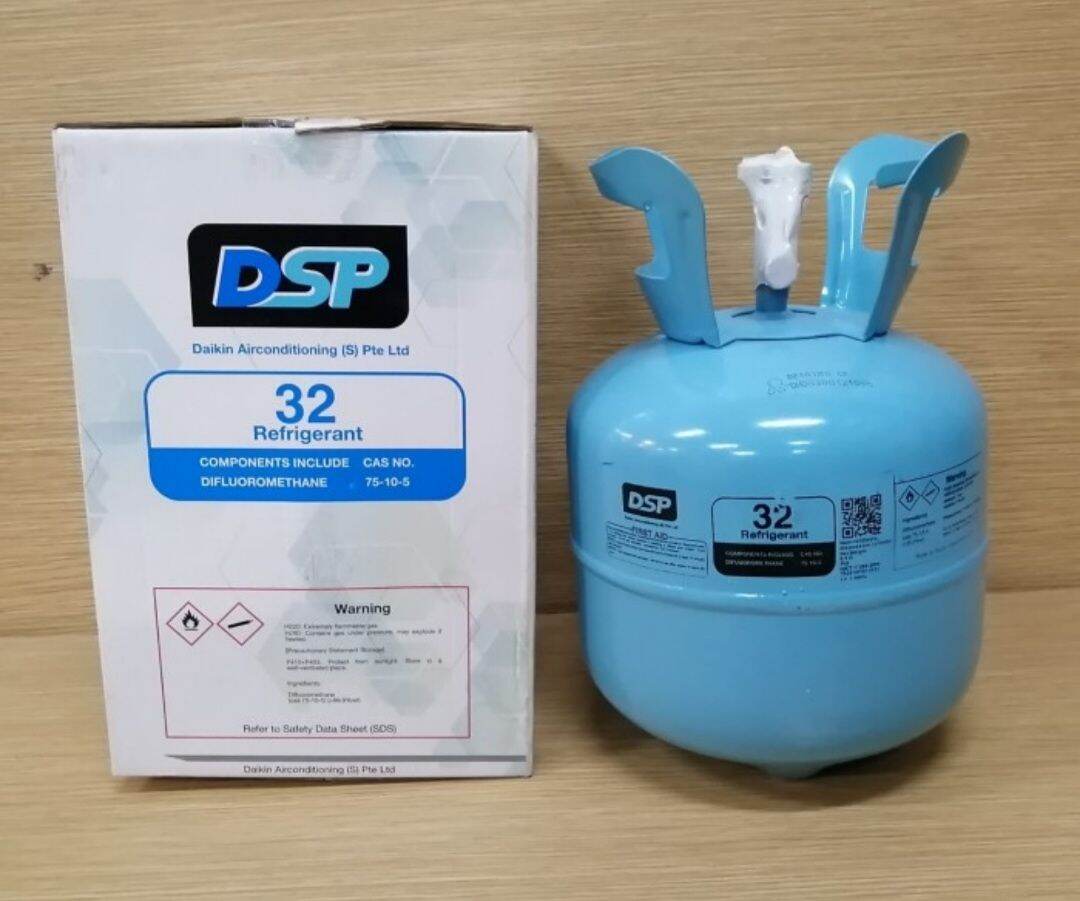 Freon R32 Refrigerant 3kg Tabung kecil Freon R32 Bocil 3kg Refrigerant ...