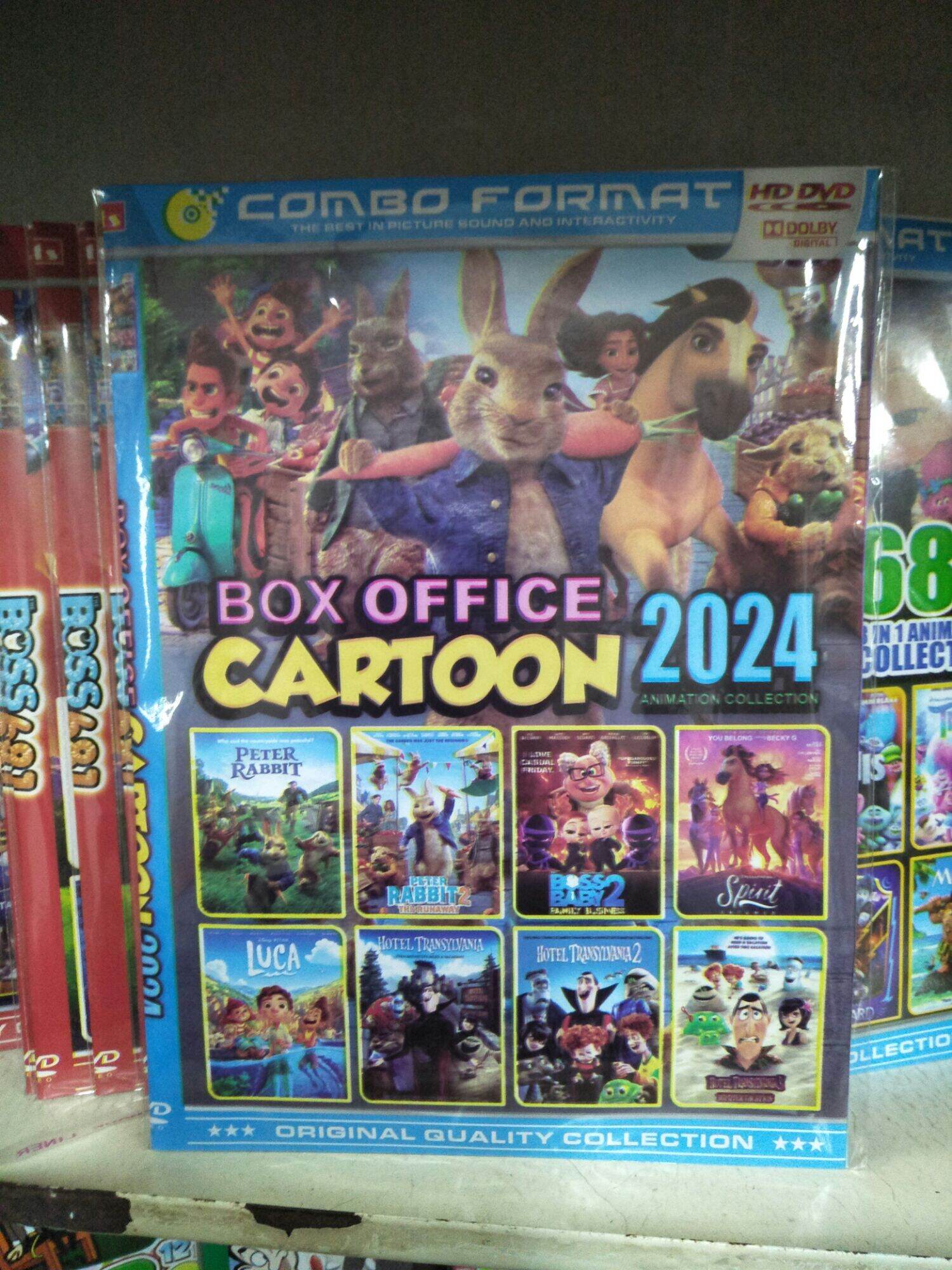 DVD FILM ANIMASI COLLECTION : BOX OFFICE CARTOON 2024 | Lazada Indonesia