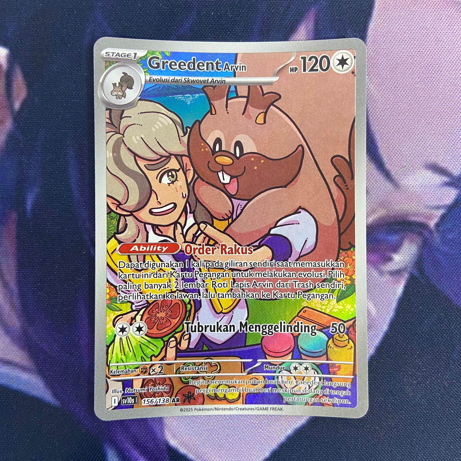 pokemon (ID) greedent arvin - SV10s 156/138 - AR Produk E-Commerce Pokemon  Aksesoris Pokemon - Lazada | Lazada Indonesia