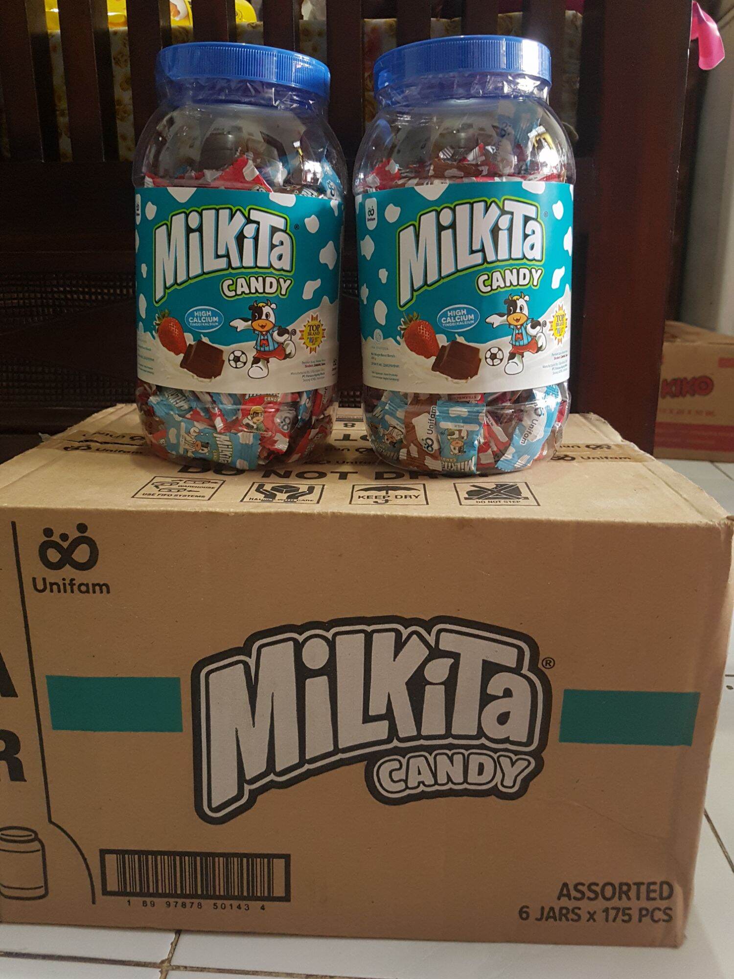 Milkita Permen Susu Toples Isi 175pcs Lazada Indonesia