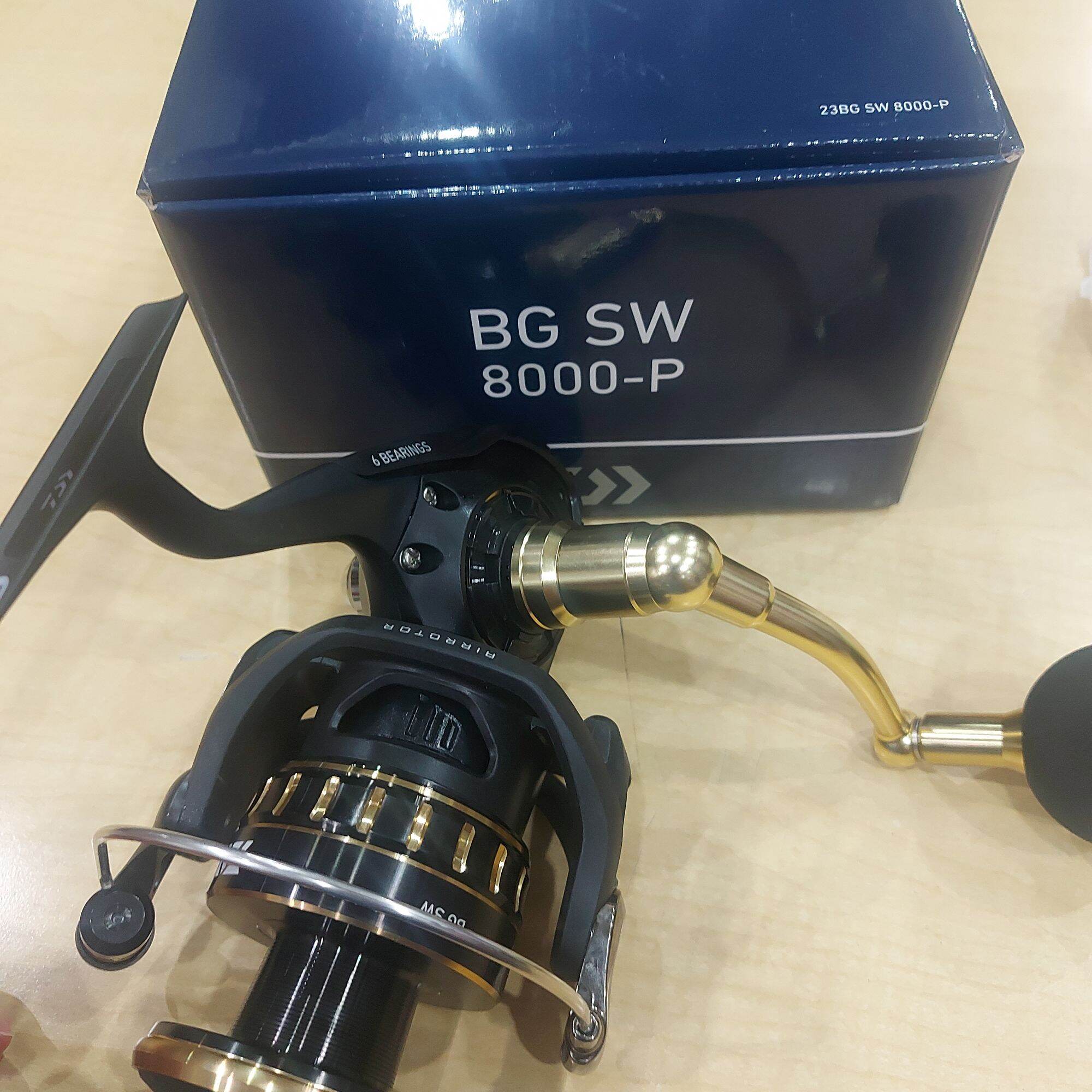 Reel Daiwa BG SW, Aluminum, Spinning Reel, Saltwater Reel