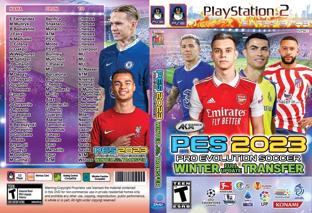 Winning Eleven 2021 PS2 Season 2020/2021 ~