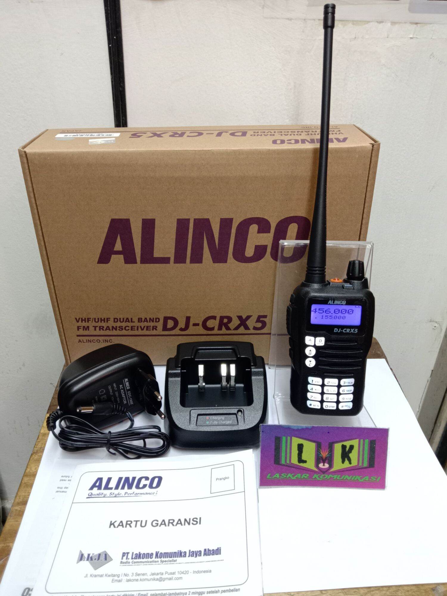 Ht Alinco Dj Crx Dual Band Original Lazada Indonesia