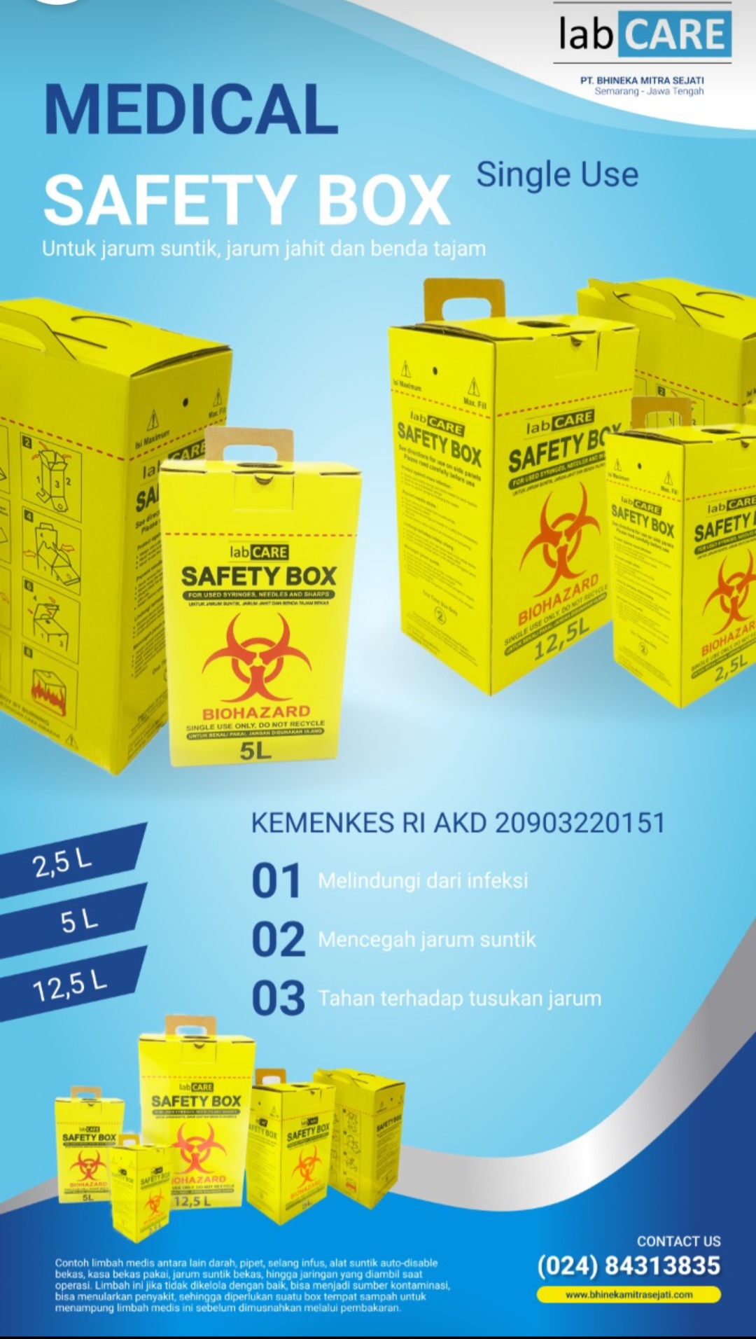 SAFETY Box 5L Lazada Indonesia